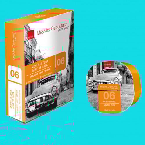 كبسولات عطرية للفواحات برائحة عبق النعناع ( عدد 2...