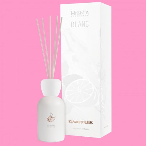 فواحة معطرة برائحة خشب الورد 250 مل بأعواد الفايبر