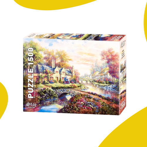 لعبة تركيب الصورة مزرعة الربيع 1500 قطعة