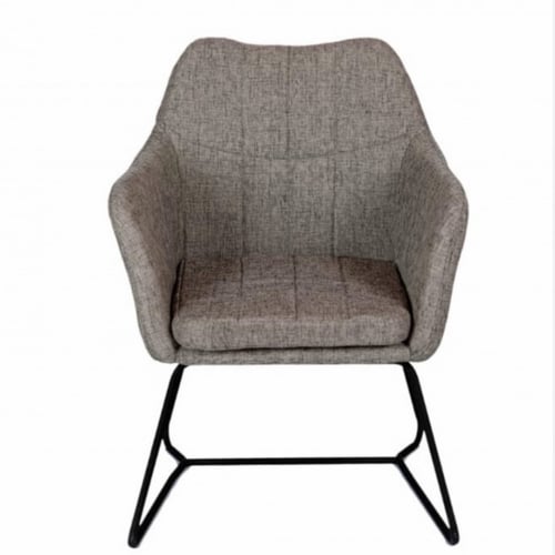 كرسي قماش لون بيج من بوينت بلسFabric Chair -Beig f...