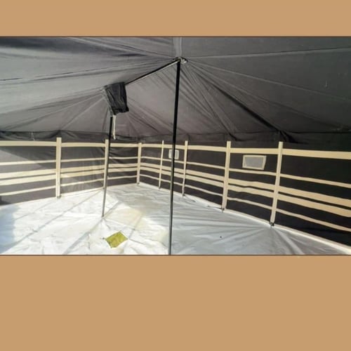 خيمة طراز بيت شعر (أطناب)