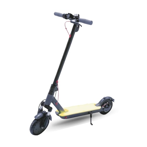 سكوتر كهربائي ذكي بسرعة 28 كم /ساعة مزود باضاءه وس...