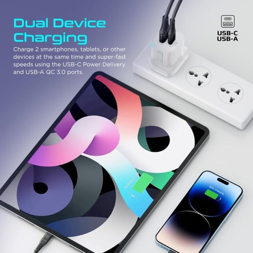 راس شاحن 25 واط بروميت