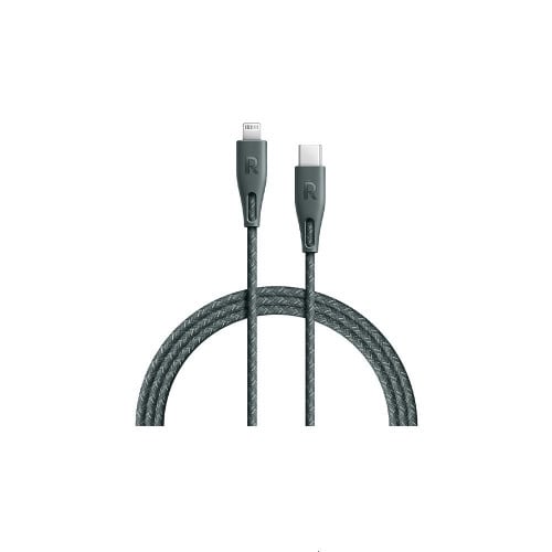 كيبل نايلون راف باور من تايب سي إلى لايتنينق 1.2 م...