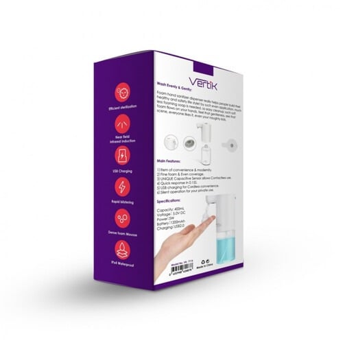 موزع صابون اوتوماتيك بحساس من Vertik