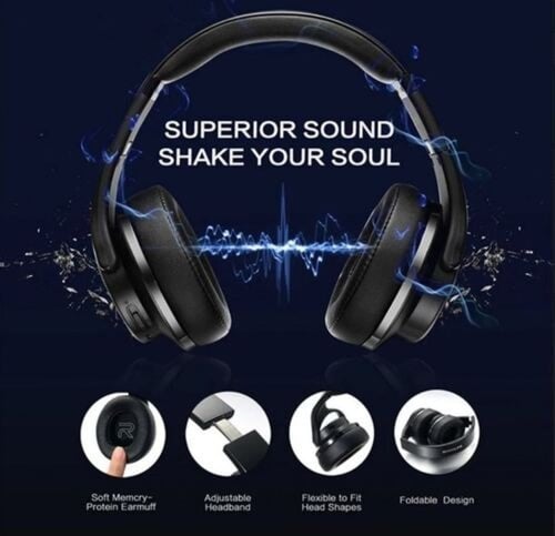 استمتع بالحرية الصوتية مع سماعة بلوتوث SODO MH5 :...