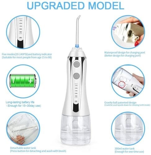 h2ofloss Water Flosser جهاز الخيط المائي لتنظيف ال...