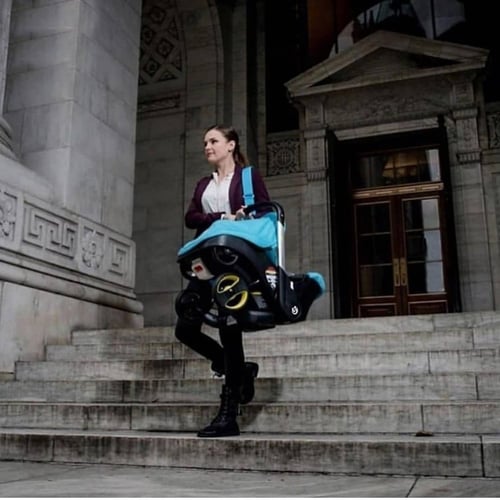 كرسي سيارة للأطفال مع عربة 4 في 1 كارسيت (متوفر عد...