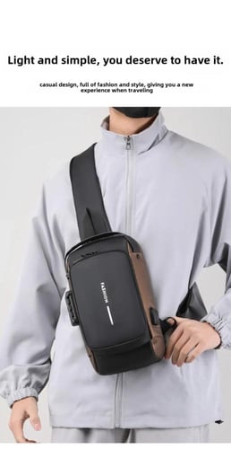 شنطة كروس بودي Cross Body Bag متعددة الوظائف تصميم...