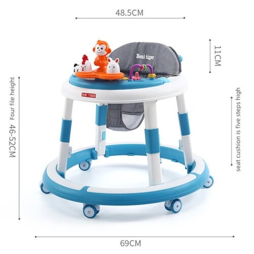 مشاية اطفال قابلة للطي لتعلم المشي مدمجة مع العاب...