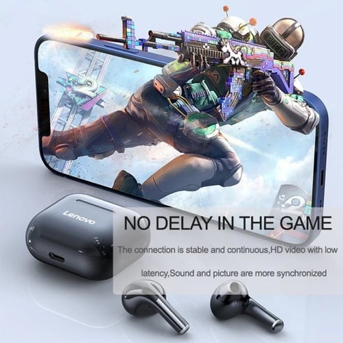 سماعة لينوفو لاسلكية للايفون والاندرويد مريحة للاذ...