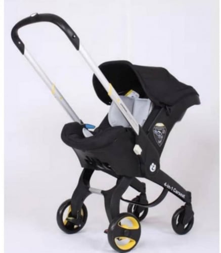 كرسي سيارة للأطفال مع عربة 4 في 1 كارسيت (متوفر عد...