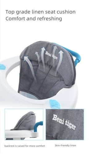 مشاية اطفال قابلة للطي لتعلم المشي مدمجة مع العاب...