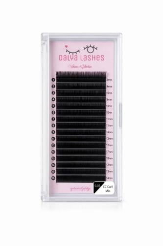 Volume Lashes with multiple lengths 8 - 14 mm with CC curl - thickness 0.05 - Volume Lashes CC curl 0.05