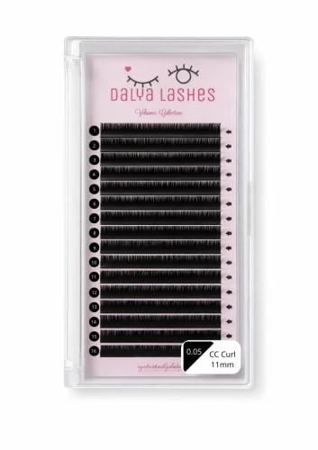 Volume eyelash length 11mm with curve cc - thickness 0.05 - Volume Lashes cc curl 0.05