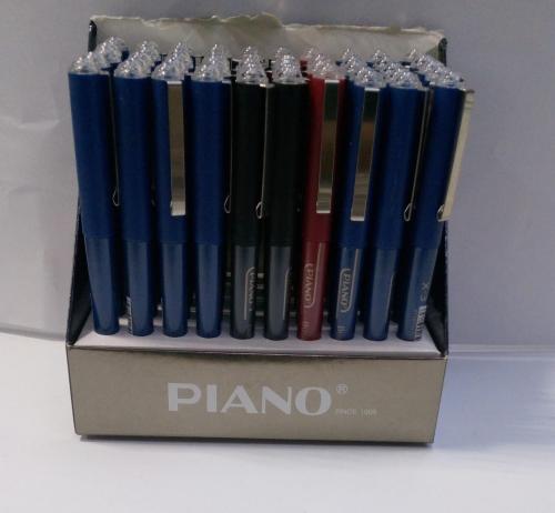 قلم حبر بيانو أحمر