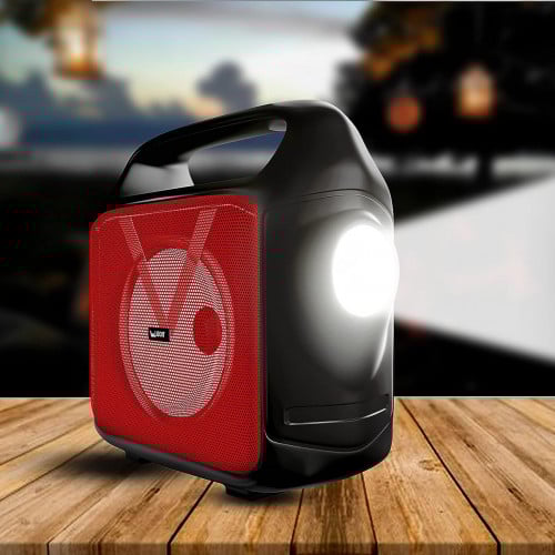 مكبر صوت لاسلكي مع مصباح LED