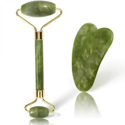 حجر اليشم لتدليك الوجه