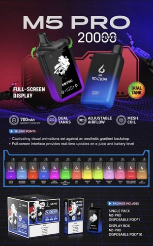 سحبة ستيشن M5 PRO 20,000