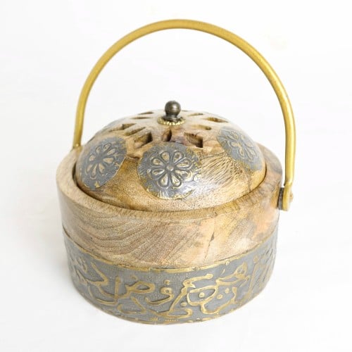 مبخرة هندية نقوش عربية دائري