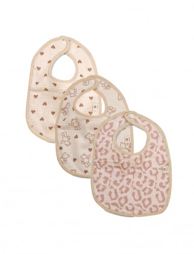 طقم مريلة قطنية (3 قطع)