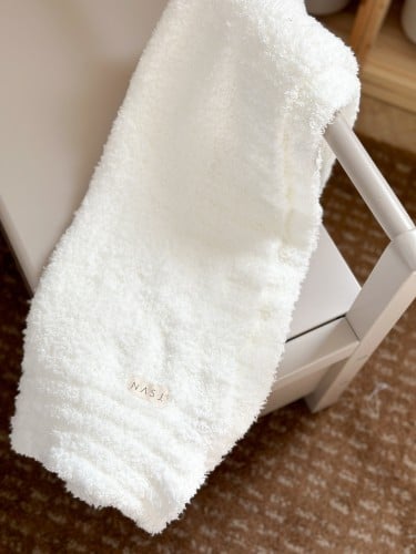 بطانية أطفال ناعمة | أبيض