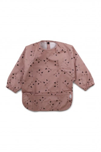 مريلة اطفال بأكمام | pink