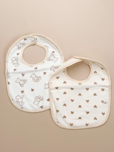 طقم مريلة قطنية (3 قطع)