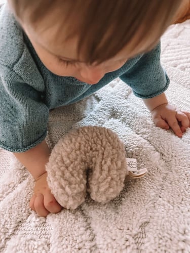 علاقة لهاية قماش | رمادي