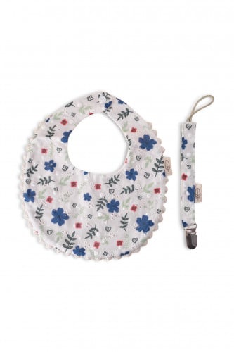 صدارة قماش | مشجر أزرق