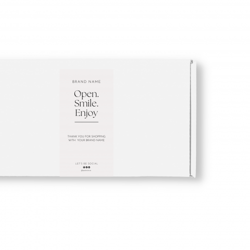 ستيكر اغلاق مستطيل