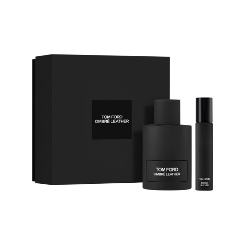 طقم عطر توم فورد عنبر ليذر او دو برفيوم100مل+عطربخ...