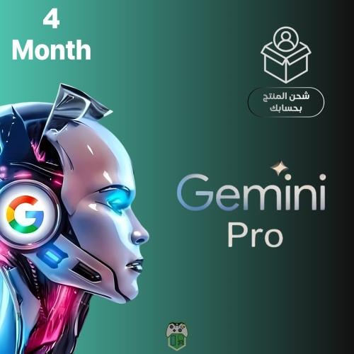 Google Gemini pro veo3 – اشتراك جيميني لمدة 4 شهور...