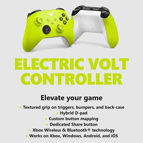 Xbox Core Wireless Controller – Electric Volt