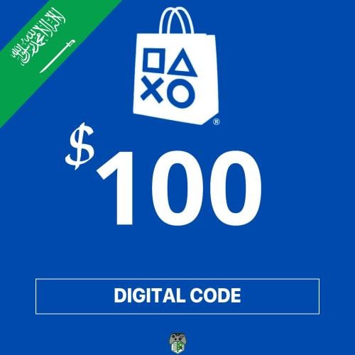PlayStation Network Gift Card 100 USD - PSN KSA