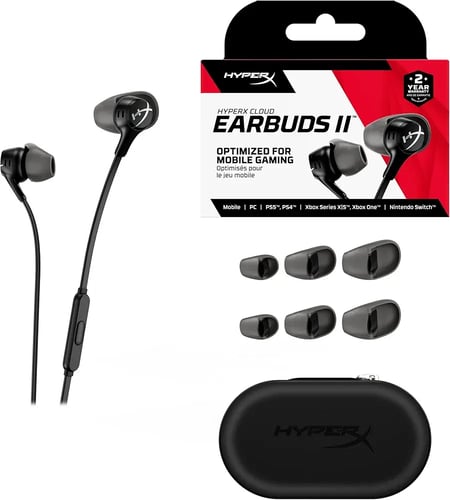 سماعات HyperX Cloud Earbuds II للألعاب (إصدار Gami...