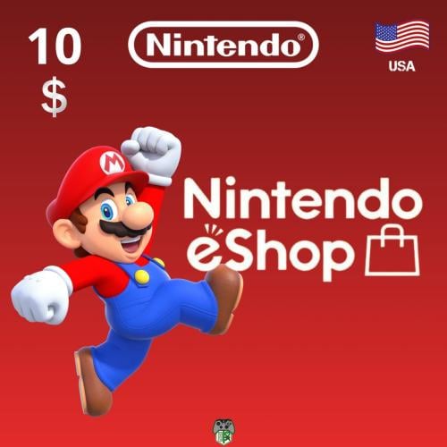Nintendo eShop Gift Card 10$ USA