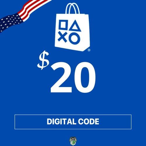 PlayStation Network Gift Card 20 USD - PSN USA