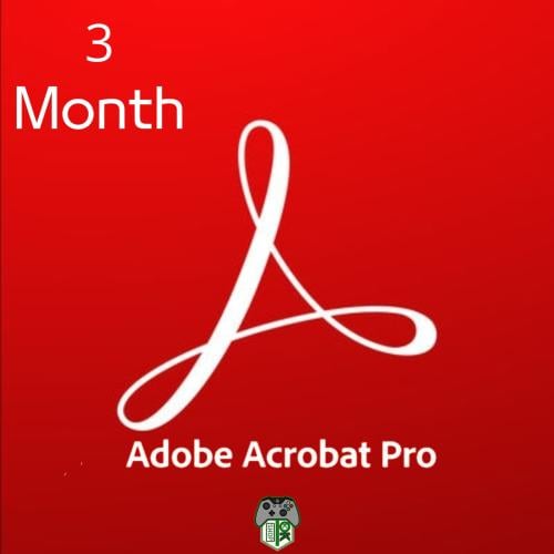 أدوبي أكروبات برو - Adobe Acrobat Pro 3 Month - اش...