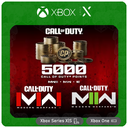 5000 Modern Warfare® III or Call of Duty®: Warzone...