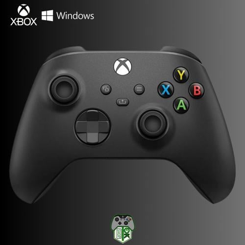 وحدة تحكم لاسلكية Xbox من مايكروسوفت - اسود كربوني