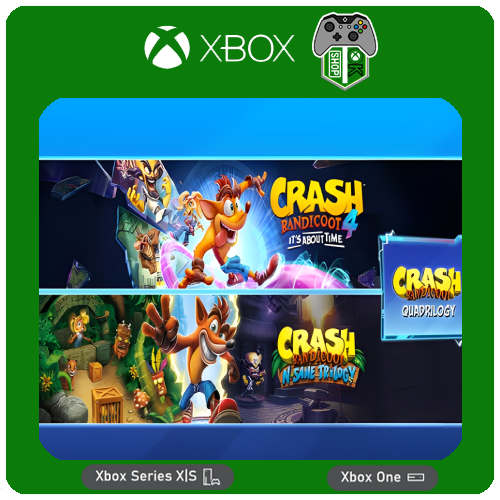 (شراء رقمي) Crash Bandicoot™ - Quadrilogy Bundle -...