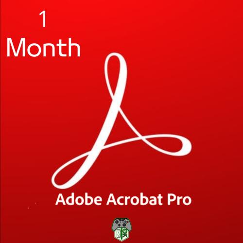 أدوبي أكروبات برو - Adobe Acrobat Pro 1 Month - اش...