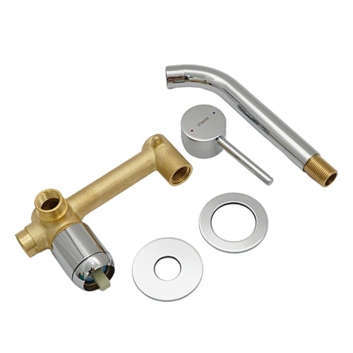 خلاط مغسلة مدفون كروم