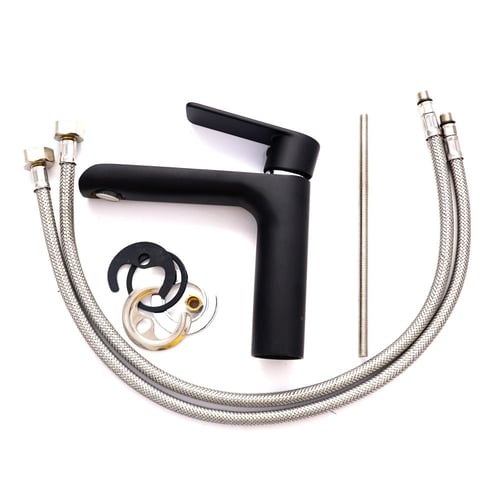 خلاط مغسلة تيوريما اسود PZ:1