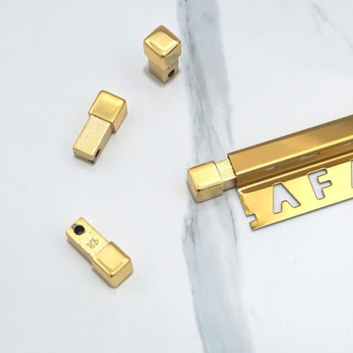 غالق نهاية بروفايل استانلس ستيل مربع ودائري ومثلث...