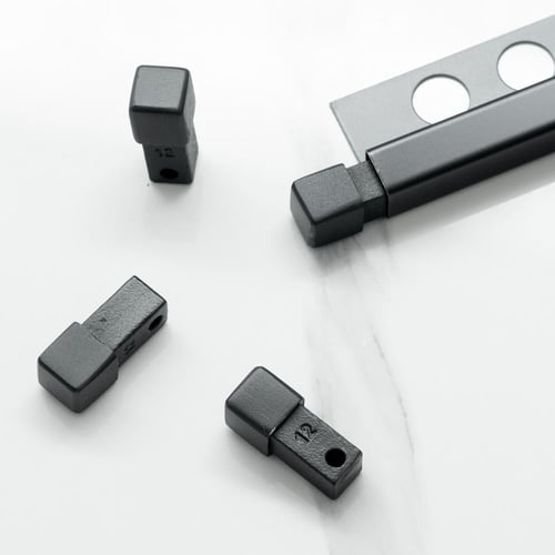 غالق نهاية بروفايل استانلس ستيل مربع ودائري ومثلث...