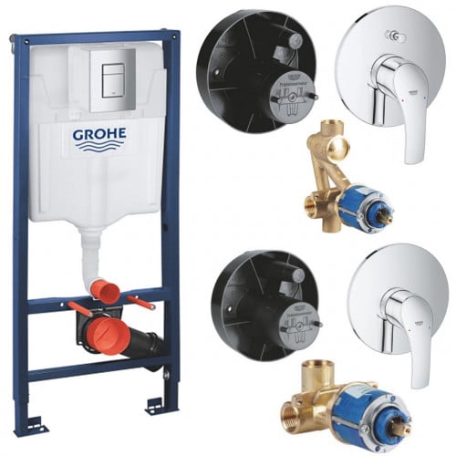 طقم صحي جروهي مخفي