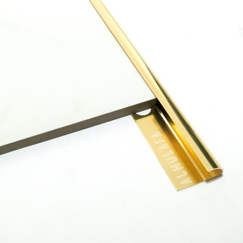 بروفايل نهاية بلاط لحماية زوايا البلاط مدور ألموني...