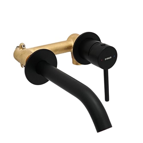 خلاط مغسلة مدفون اسود